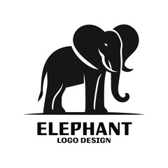 Obraz premium Elephant Vector Logo Design