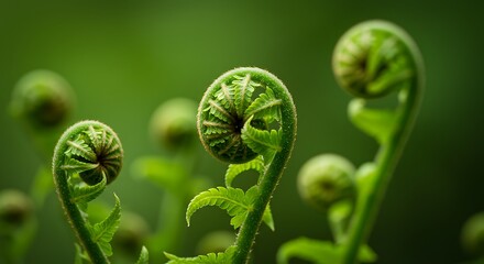 Emerald Spirals of Becoming