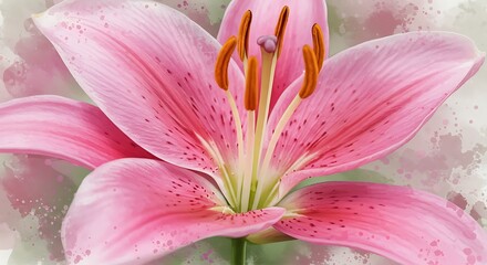 Pink Lily's Whisper
