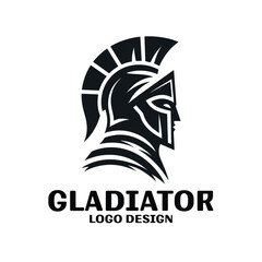 Gladiator Vector Logo Design