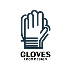 Gloves Vector Logo Design