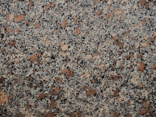 Natural Light Gray Granite with Black and Brown Speckles
