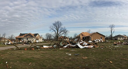 Scars on the Landscape: A Storm's Aftermath