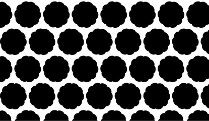 black and white paw print