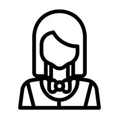 bartender Line Icon
