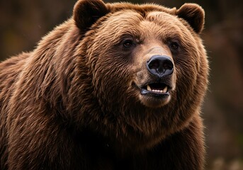 Grizzly Majesty: A Wild Encounter