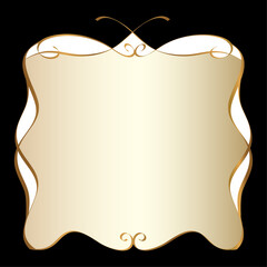 Art Nouveau Style Frame Design
