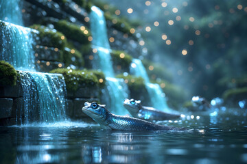 Fantasy Waterfall