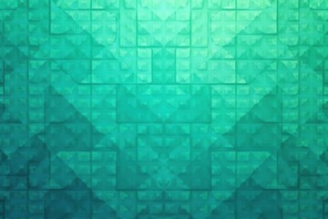 Subtle geometric pattern in calming blues and greens, illustration, subtle