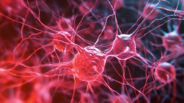 Intricate Neurons: An artistic rendition of neurons, displaying their complex and interconnected network, resonating with the fundamental aspects of cognitive function.
