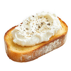 Toasted bread with generous spread