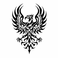 Phoenix tattoo design