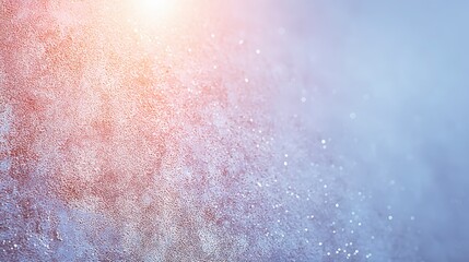 Fototapeta premium Glimmering Dew Drops on Glass Abstract Background Texture
