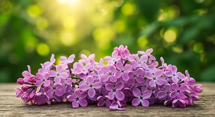 Fototapeta premium Lilac Dreams: Soft Light, Gentle Bloom
