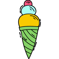 Birthday Doodle Element