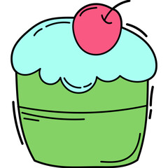 Birthday Doodle Element