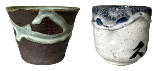 Local gallery showcase artisan pottery and handmade ceramics as cultural beauty