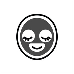 Art & Illustration, facemask icon