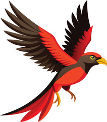 red winged blackbird