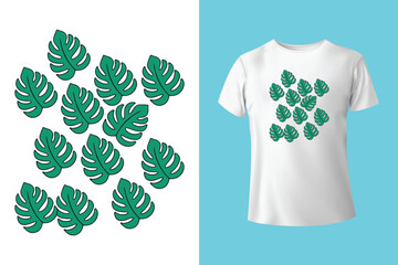 Vector summer t shirt design
