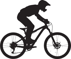 “Mountain Bike Vector Bundle | MTB Clipart, Cycling SVG, Downhill & Trail Biking Silhouettes for T-Shirts