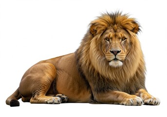 Obraz premium Close-up of a single orange fruit, showing its textured peel on a white background