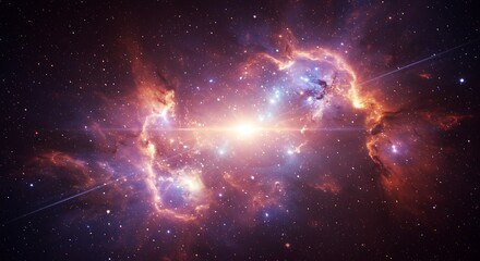 Cosmic Collision: A Stellar Dance