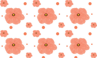 seamless pattern flower background