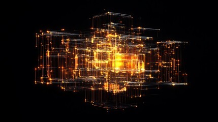 Digital network structure