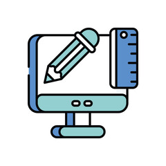 Tools icon vector stock illustration