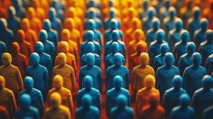 Fototapeta premium The interaction of varied cultures fosters understanding and unity among nations.