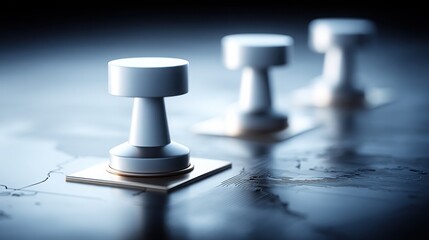 Interactive game board featuring a game controller and map of the united states for engaging player experience