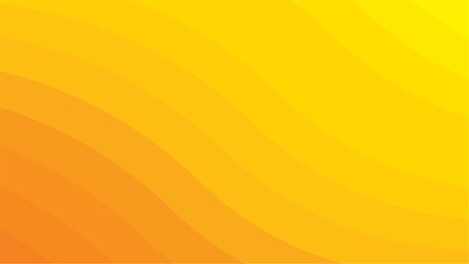 Abstract yellow background with smooth wave pattern, perfect for modern designs, posters, websites, and branding. Bright, vibrant, and ideal for creative digital or print projects.
