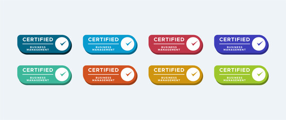 set of colorful web icons