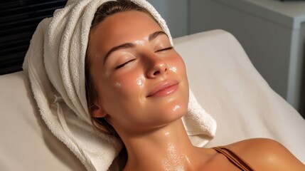 Fototapeta premium Radiant Skin Relaxation Experience