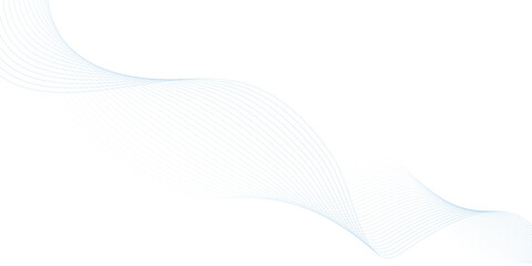 Abstract wave element for design. Digital frequency track equalizer. Stylized line art background. Vector illustration. Wave with lines created using blend tool