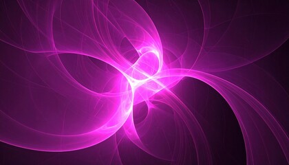Abstract Pink And Purple Glowing Design