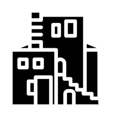 house glyph icon