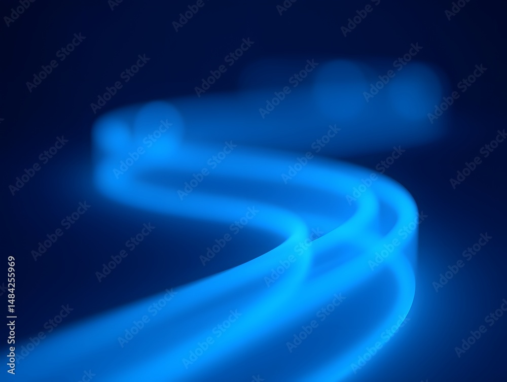 Poster high tech futuristic technology abstract technology particle mesh style background