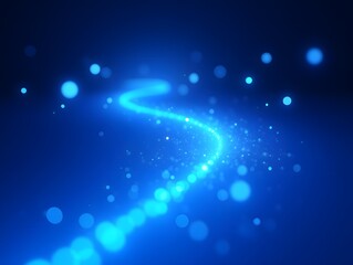 Fototapeta premium High tech futuristic technology abstract technology particle mesh style background