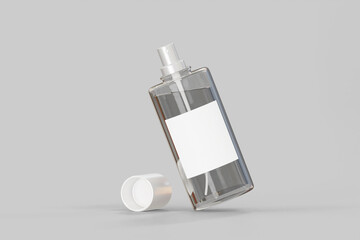 Perfume Bottle Mockup. 3D Render