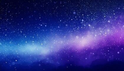 Plakat 夜空　空　夜景　水彩　背景