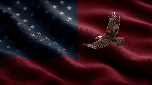 American Flag  Bald Eagle  Patriotism  Independence Day  Freedom  National Symbol  USA  4t