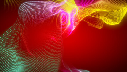 4k Particles bokeh dust abstract light motion titles cinematic background loop