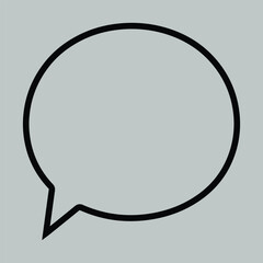 vector speech bubble.