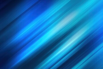 Obraz premium Abstract blue light streaks create a dynamic digital background.