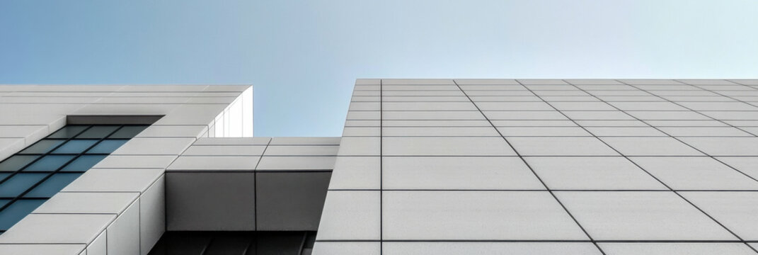 Abstract background architecture lines. modern architecture detail