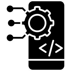 Mobile App Development Icon