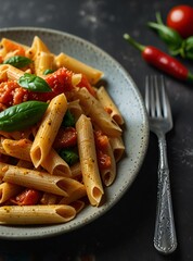 pasta with tomato sauce