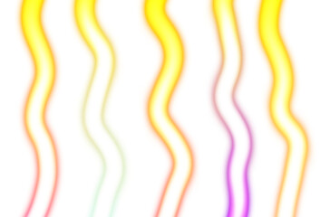 Transparent neon glowing line beams futuristic, abstract neon glowing bright curved lines lights.